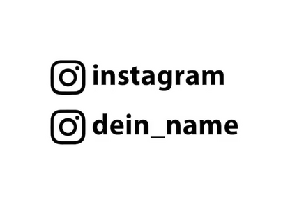 Custom Instagram Tag