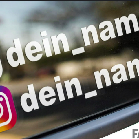 Custom Instagram Tag